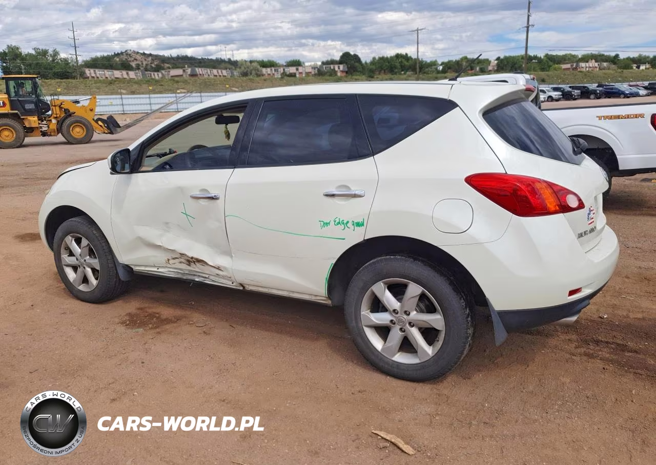 2009 Nissan Murano S VIN:JN8AZ18W99W116952 - 2
