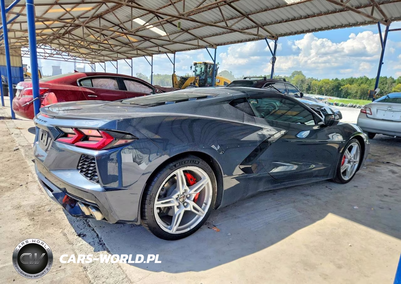 2021 Chevrolet Corvette Stingray 1Lt VIN:1G1YA2D41M5104054 - 3