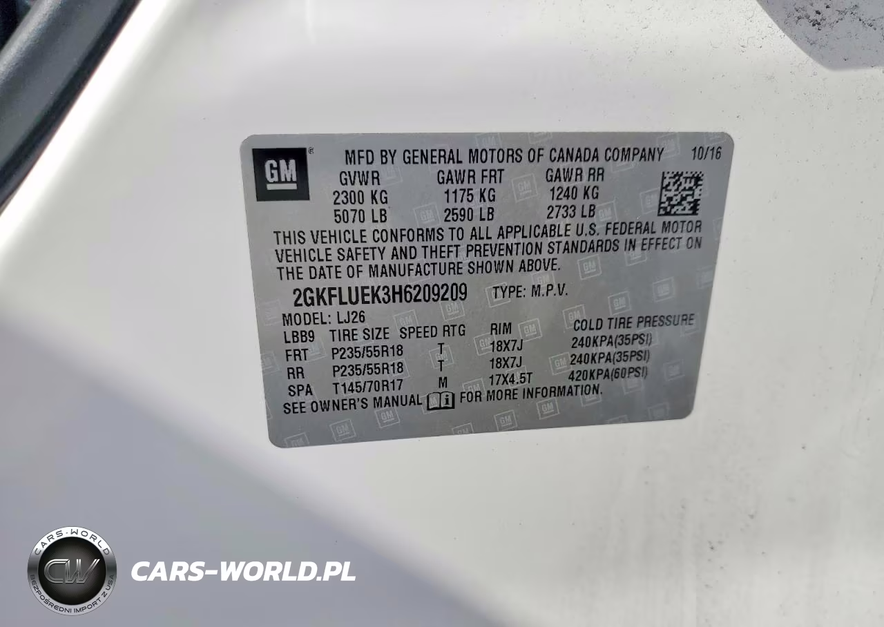 2017 GMC Terrain Slt VIN:2GKFLUEK3H6209209 - 13