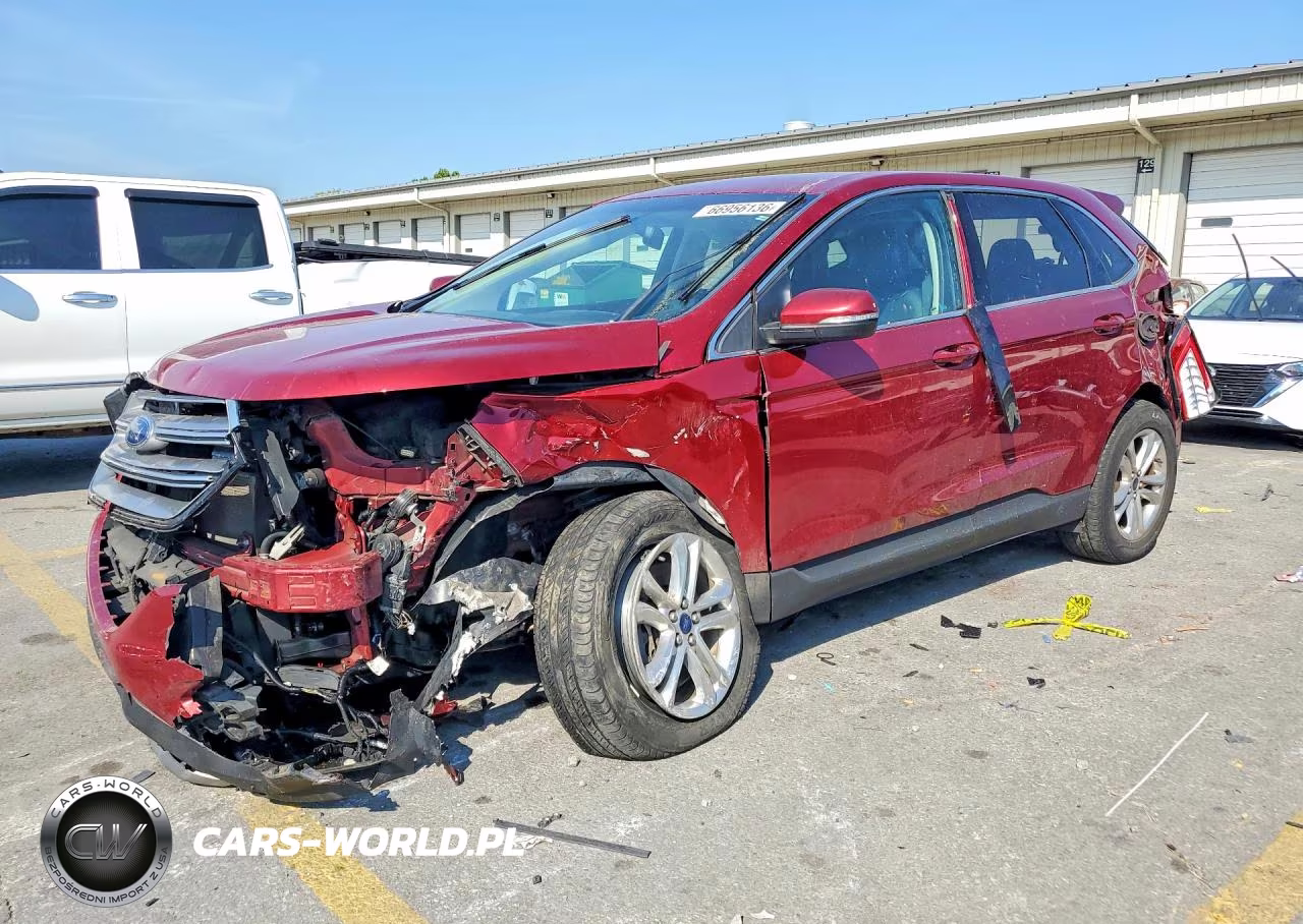 2016 Ford Edge Sel VIN:2FMPK4J8XGBB95937 - 1