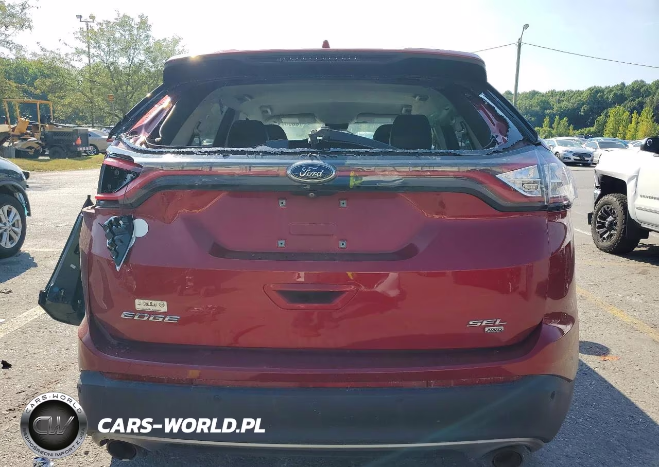 2016 Ford Edge Sel VIN:2FMPK4J8XGBB95937 - 6