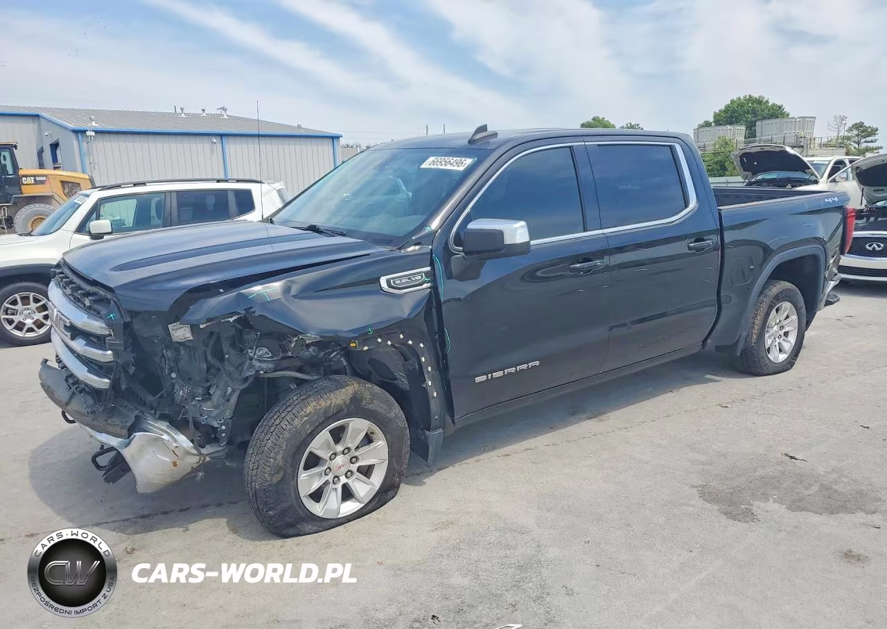 2021 GMC Sierra K1500 Sle VIN:3GTU9BED8MG201290 - 1
