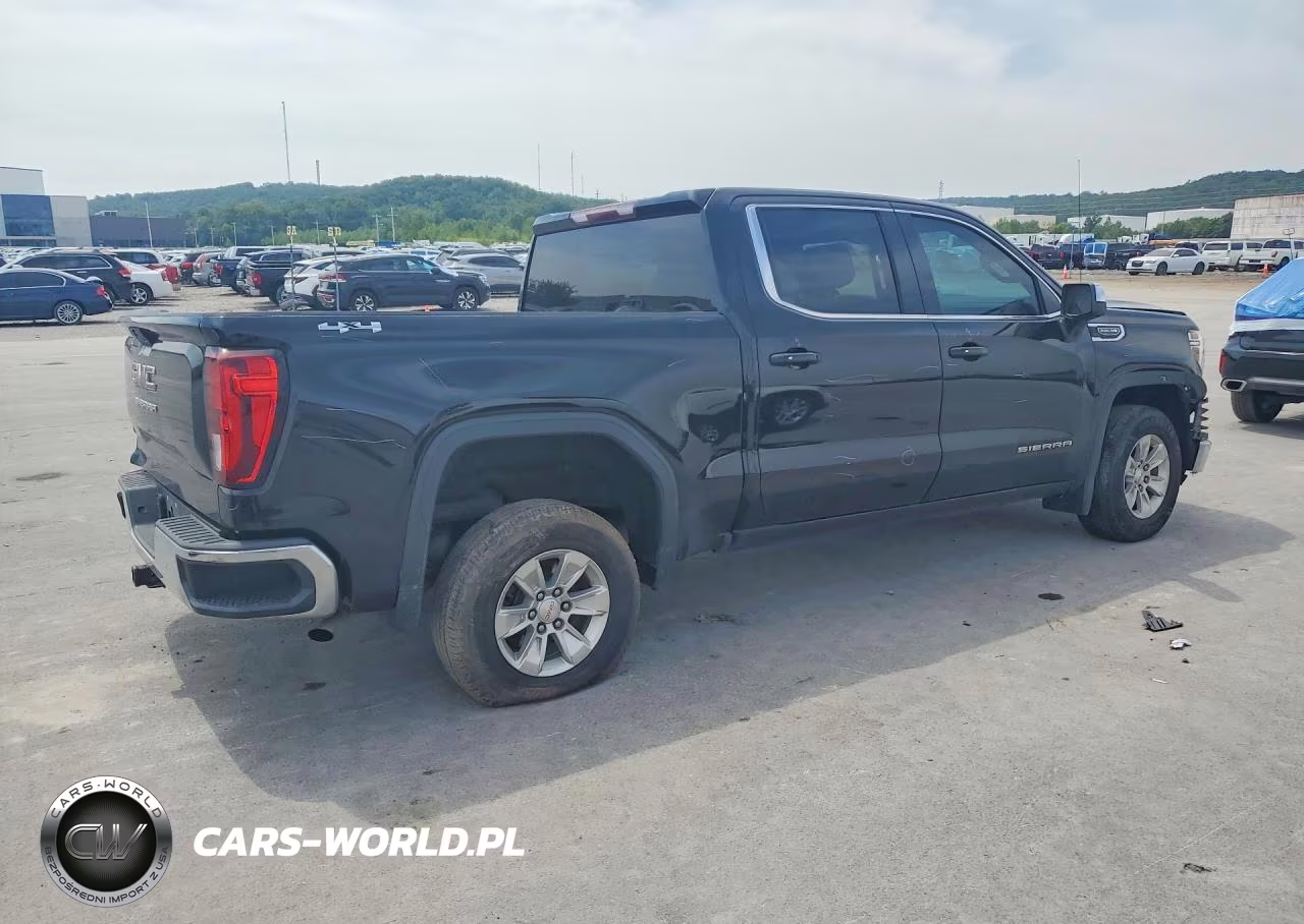 2021 GMC Sierra K1500 Sle VIN:3GTU9BED8MG201290 - 3