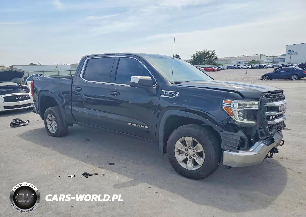 2021 GMC Sierra K1500 Sle VIN:3GTU9BED8MG201290 - 4