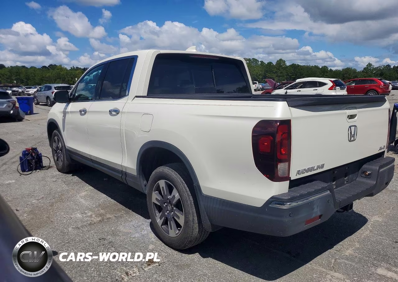 2019 Honda Ridgeline Rtl VIN:5FPYK3F78KB005669 - 2