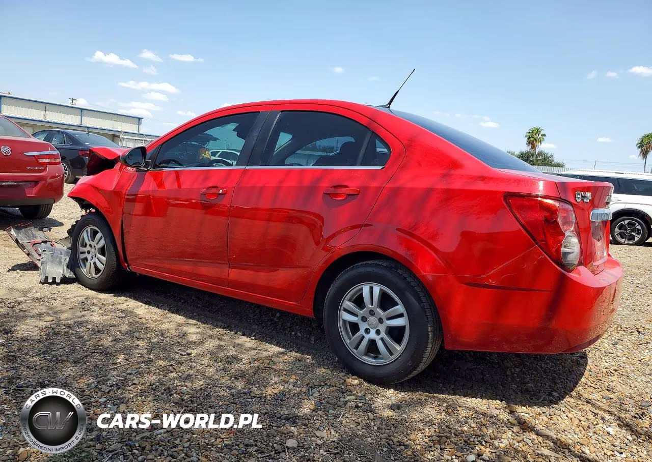 2013 Chevrolet Sonic Lt VIN:1G1JC5SH9D4180503 - 2