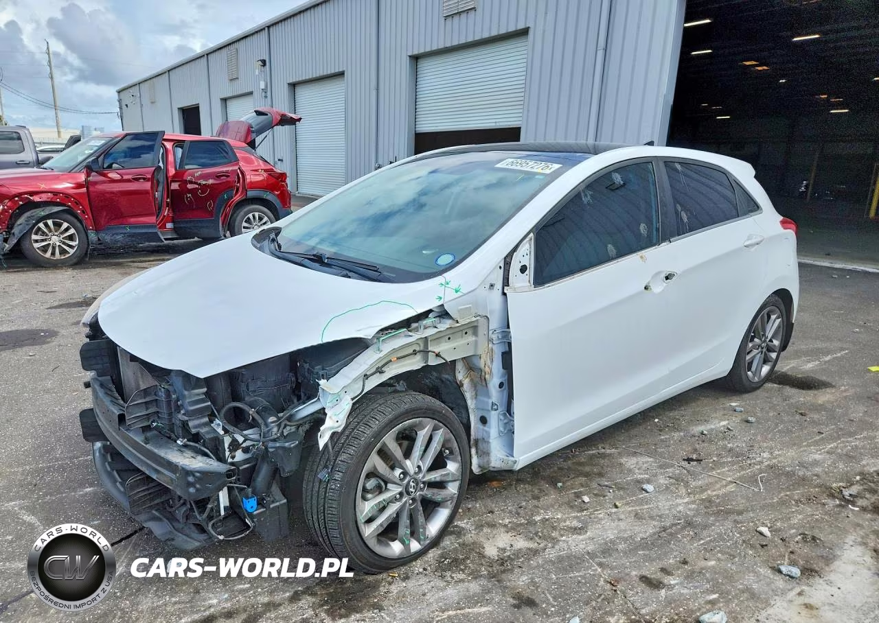 2016 Hyundai Elantra Gt Base VIN:KMHD35LH8GU316087 - 1