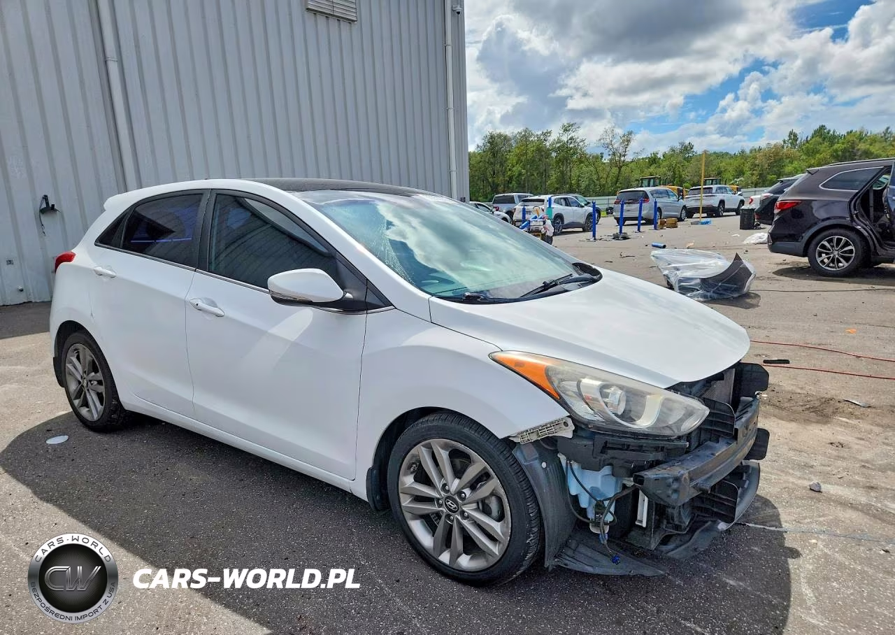 2016 Hyundai Elantra Gt Base VIN:KMHD35LH8GU316087 - 4