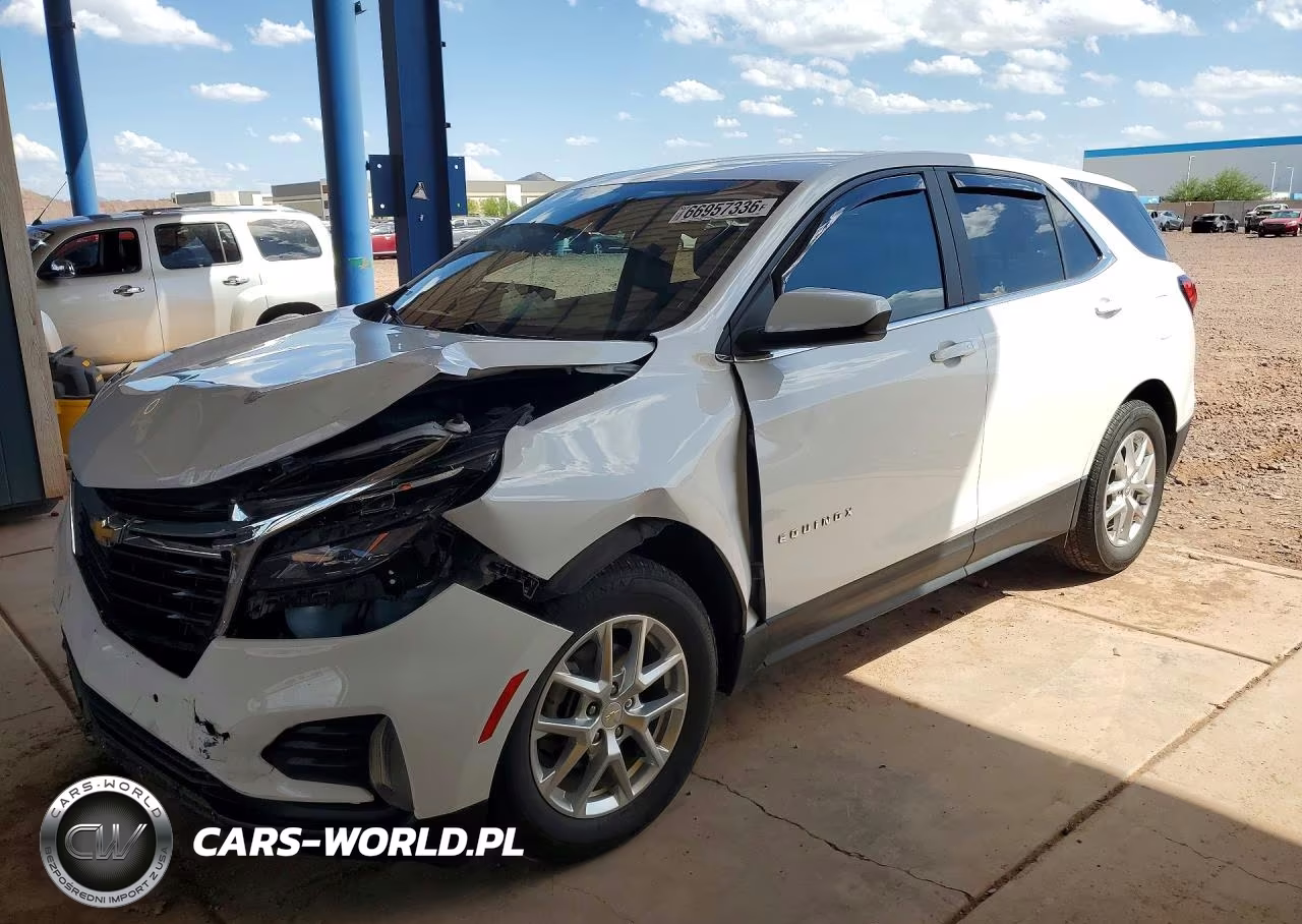 2022 Chevrolet Equinox Lt VIN:3GNAXUEV0NL243692 - 1