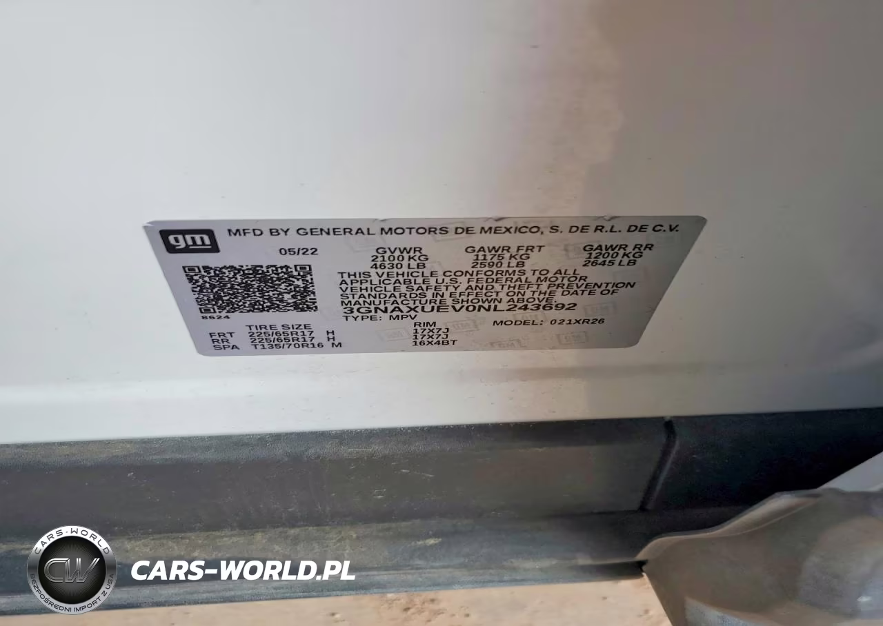 2022 Chevrolet Equinox Lt VIN:3GNAXUEV0NL243692 - 12