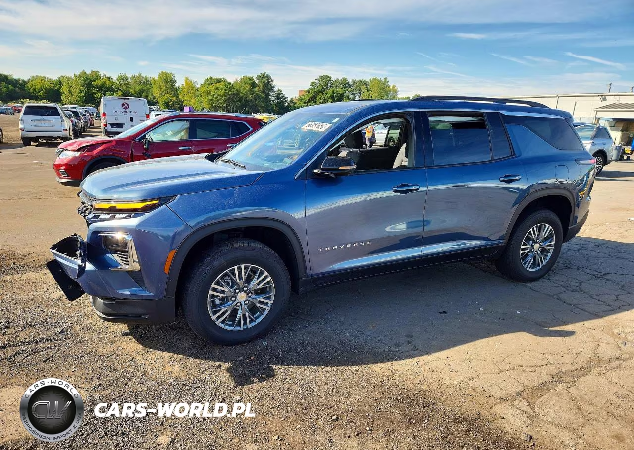 2025 Chevrolet Traverse Lt VIN:1GNEVGRS9SJ251026 - 1
