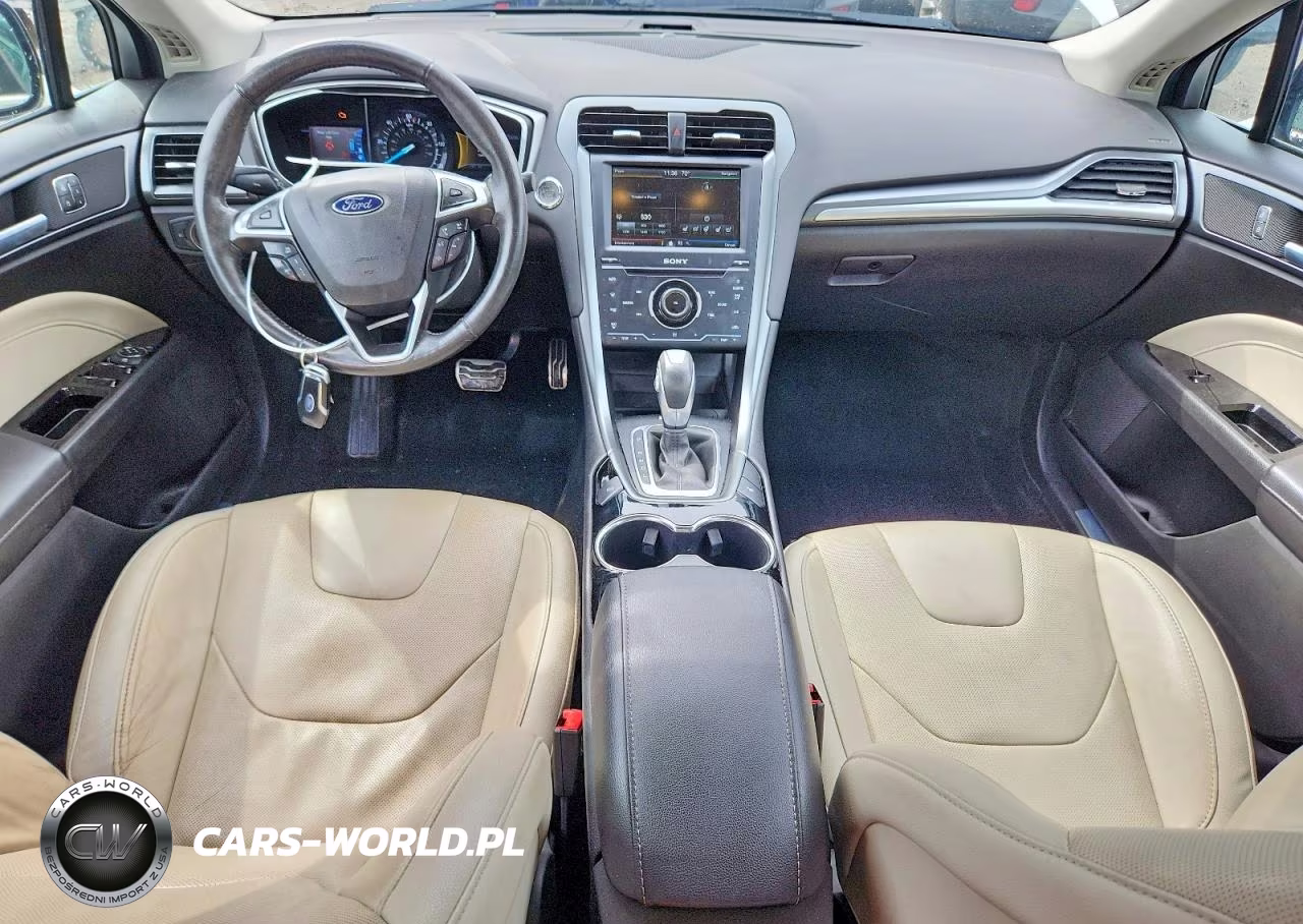 2014 Ford Fusion Titanium Hev VIN:3FA6P0RU9ER210458 - 8