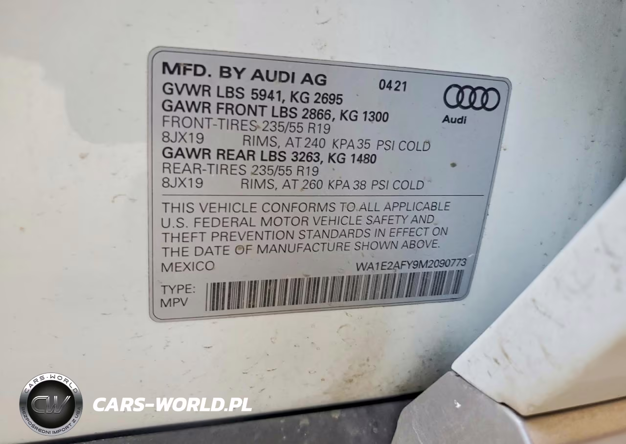 2021 Audi Q5 E Premium Plus VIN:WA1E2AFY9M2090773 - 12