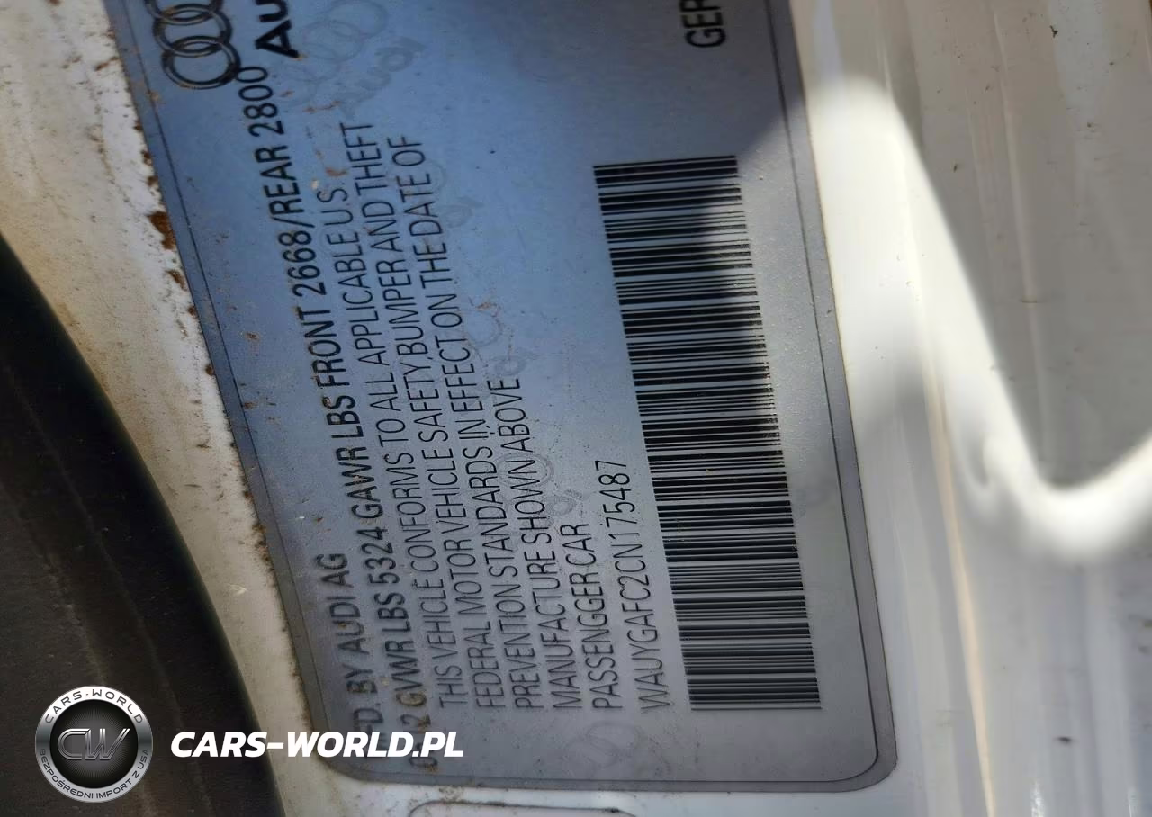 2012 Audi A7 Premium Plus VIN:WAUYGAFC2CN175487 - 12