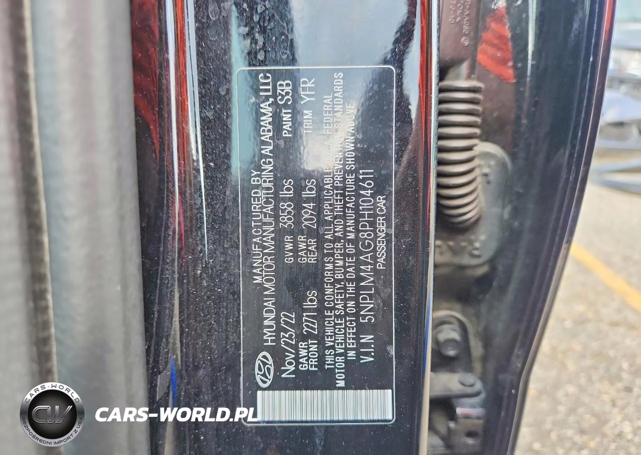 2023 Hyundai Elantra Sel VIN:5NPLM4AG8PH104611 - 13
