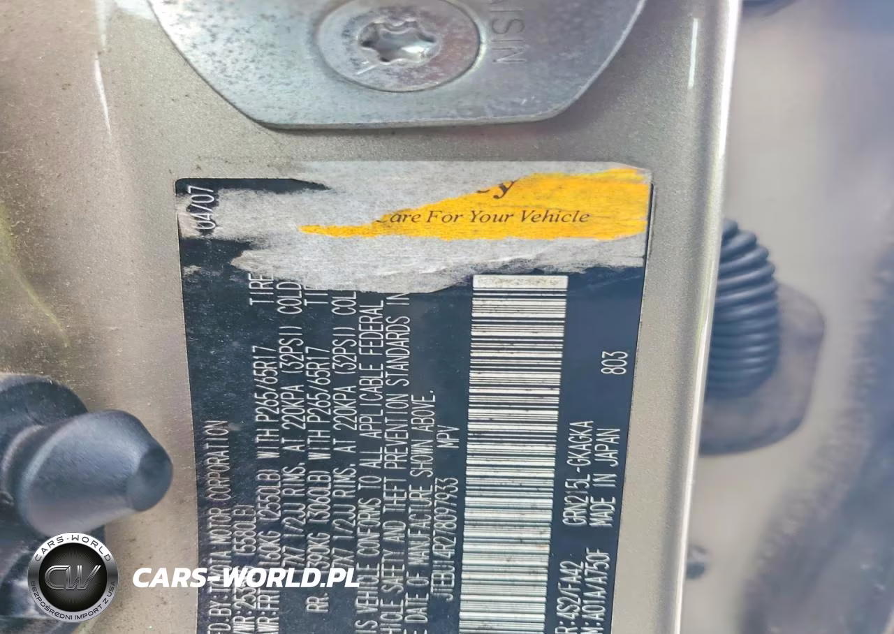 2007 Toyota 4Runner Sr5 VIN:JTEBU14R278097933 - 14