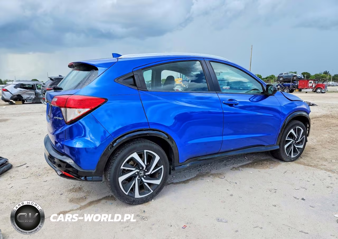 2019 Honda Hr-V Sport VIN:3CZRU5H10KG709946 - 3