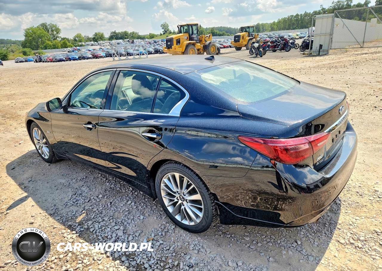 2018 Infiniti Q50 3.0T Luxe VIN:JN1EV7AR4JM440118 - 2