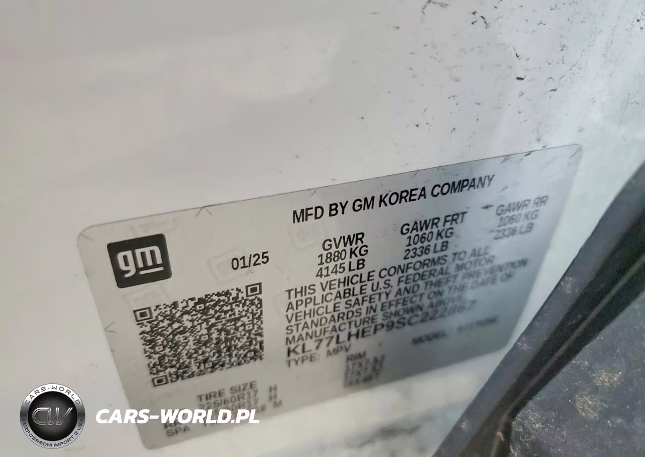2025 Chevrolet Trax 1Lt VIN:KL77LHEP9SC222867 - 13