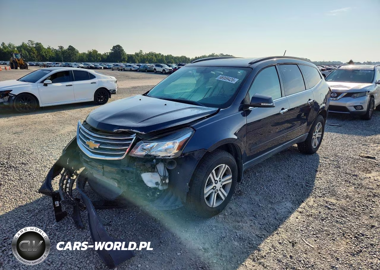 2015 Chevrolet Traverse Lt VIN:1GNKRHKD0FJ263760 - 1