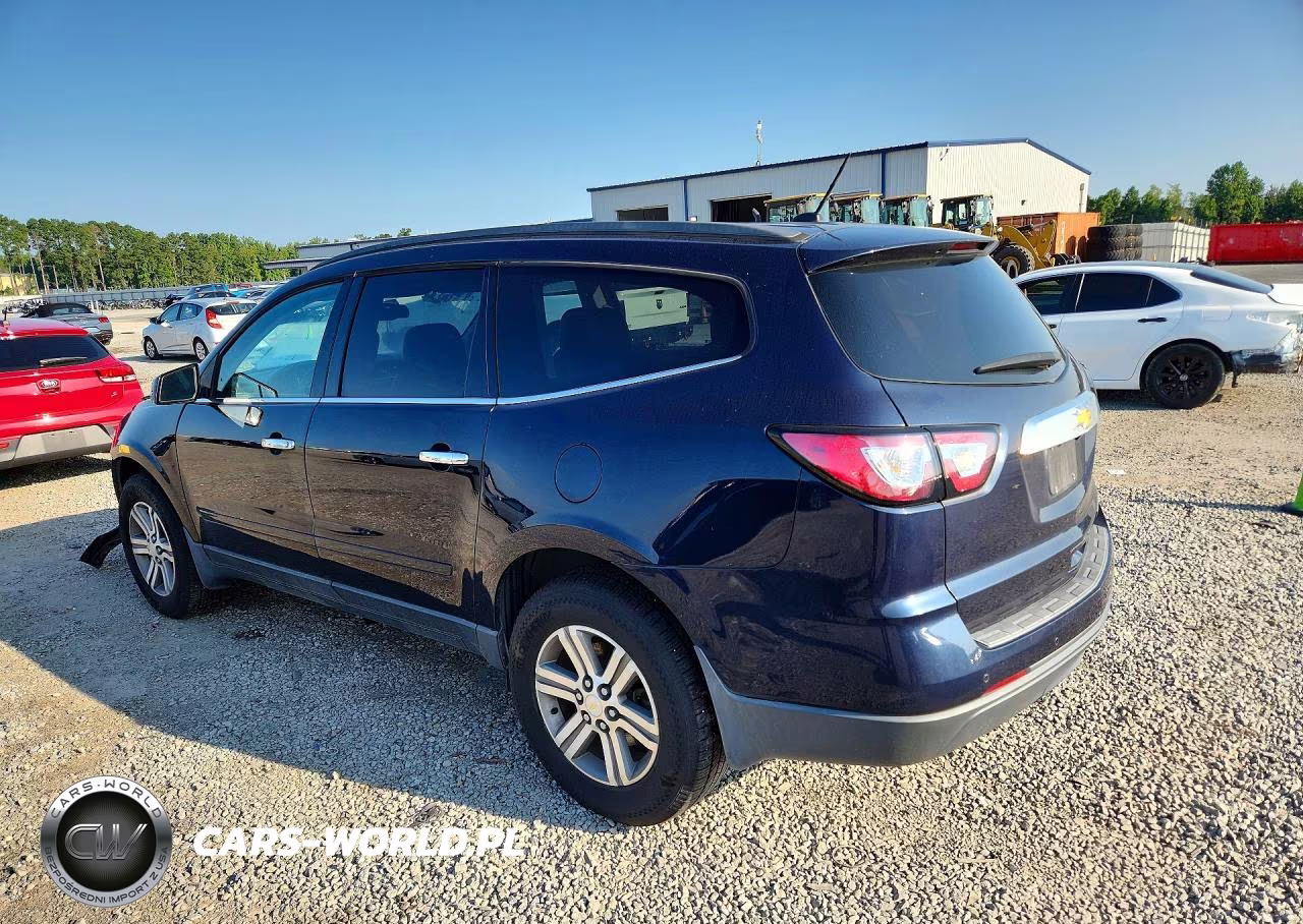 2015 Chevrolet Traverse Lt VIN:1GNKRHKD0FJ263760 - 2