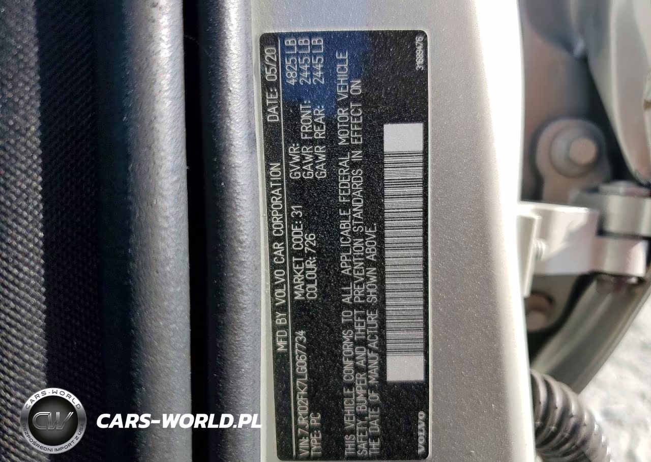 2020 Volvo S60 T5 Momentum VIN:7JR102FK7LG067734 - 13