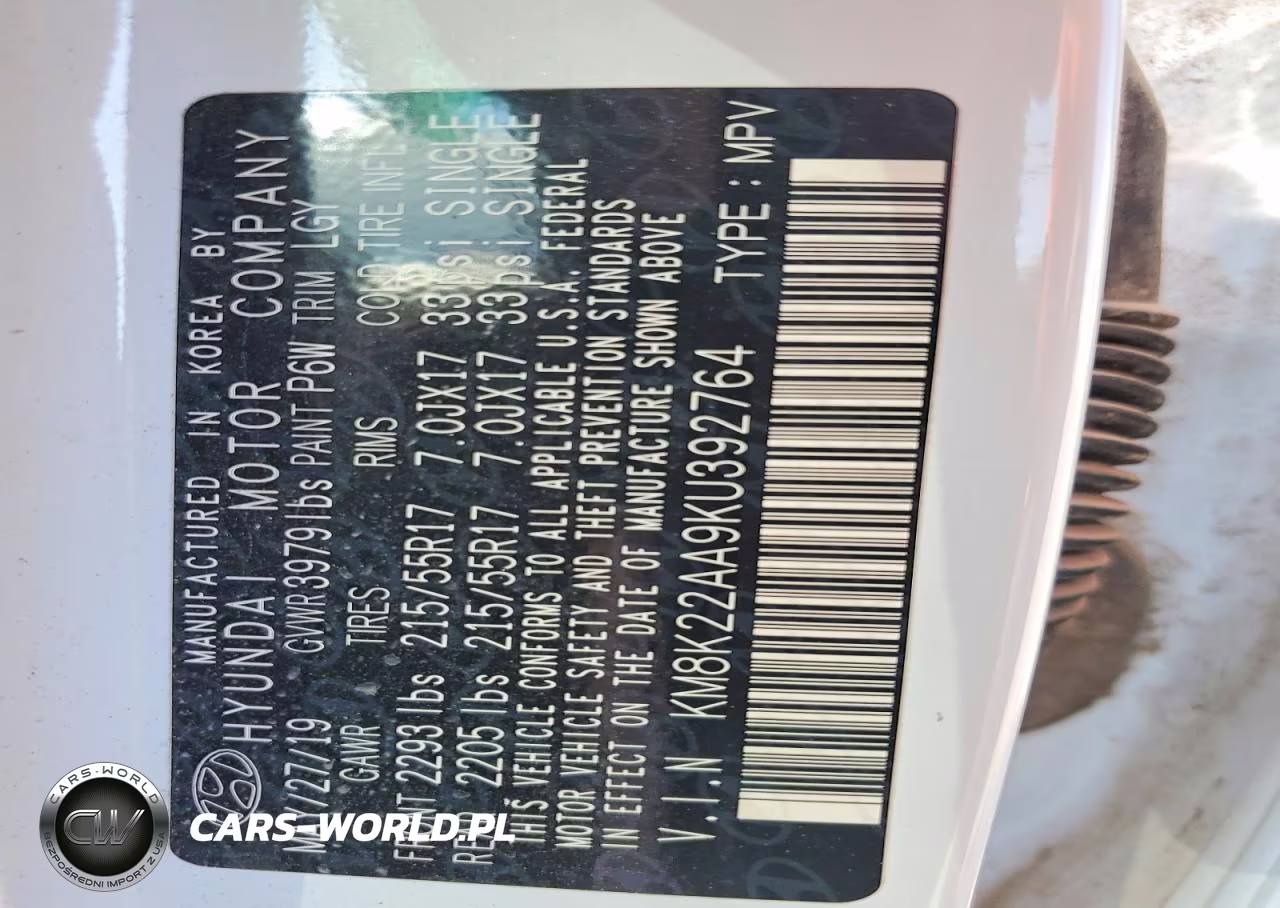 2019 Hyundai Kona Sel VIN:KM8K22AA9KU392764 - 13