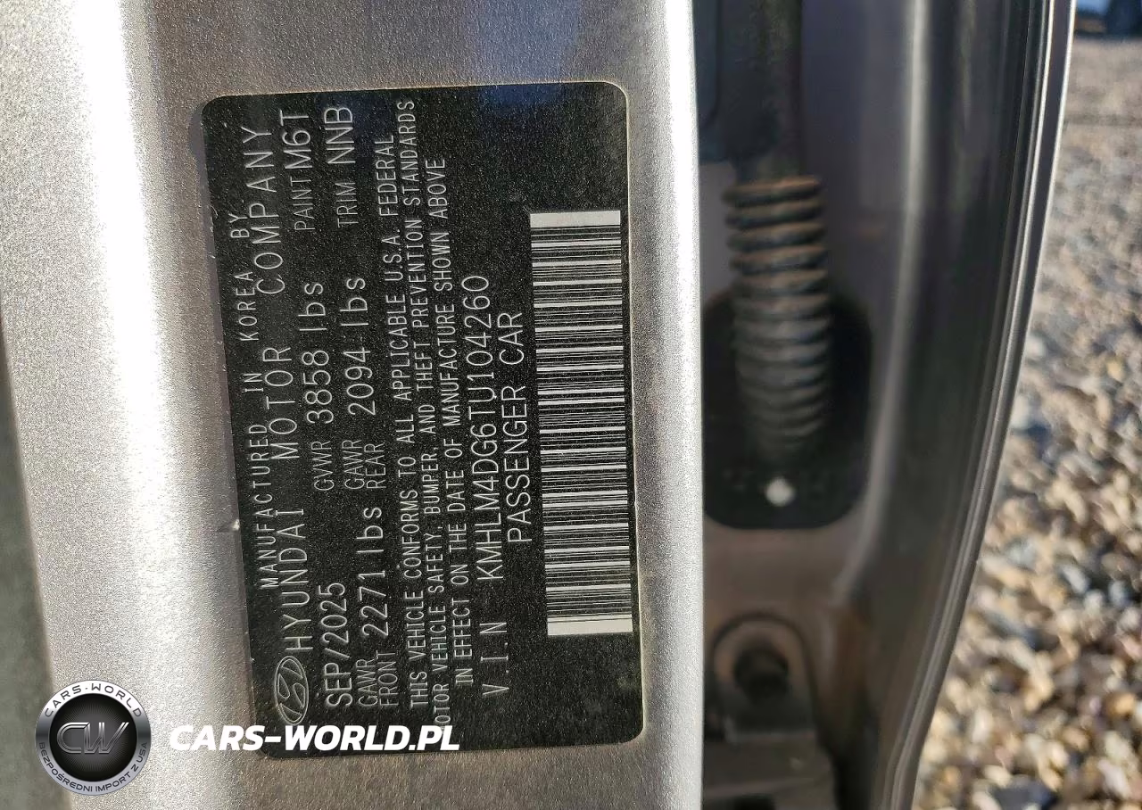 2026 Hyundai Elantra Sel Sport VIN:KMHLM4DG6TU104260 - 12