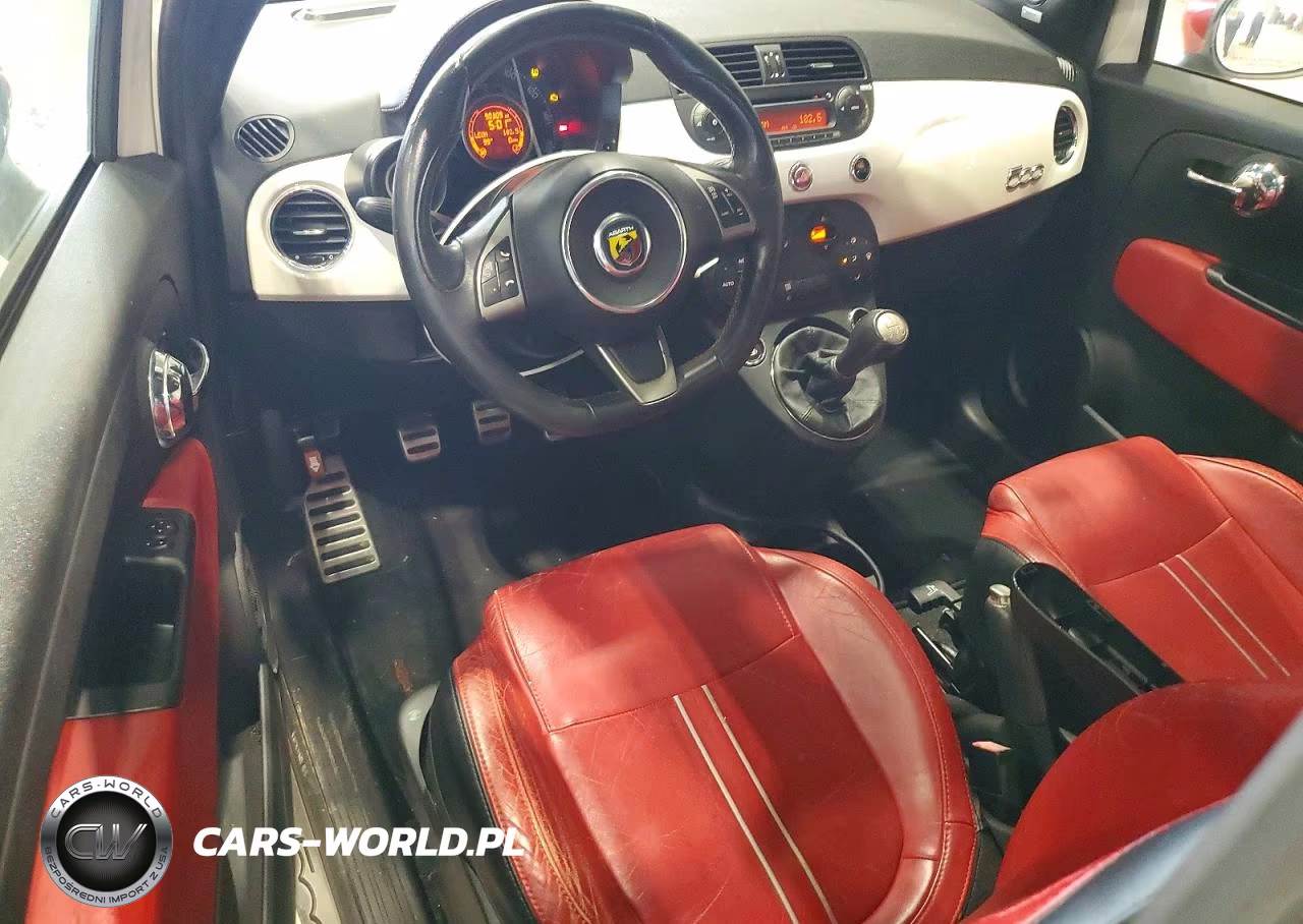 2012 Fiat 500 Abarth VIN:3C3CFFFH9CT185950 - 8