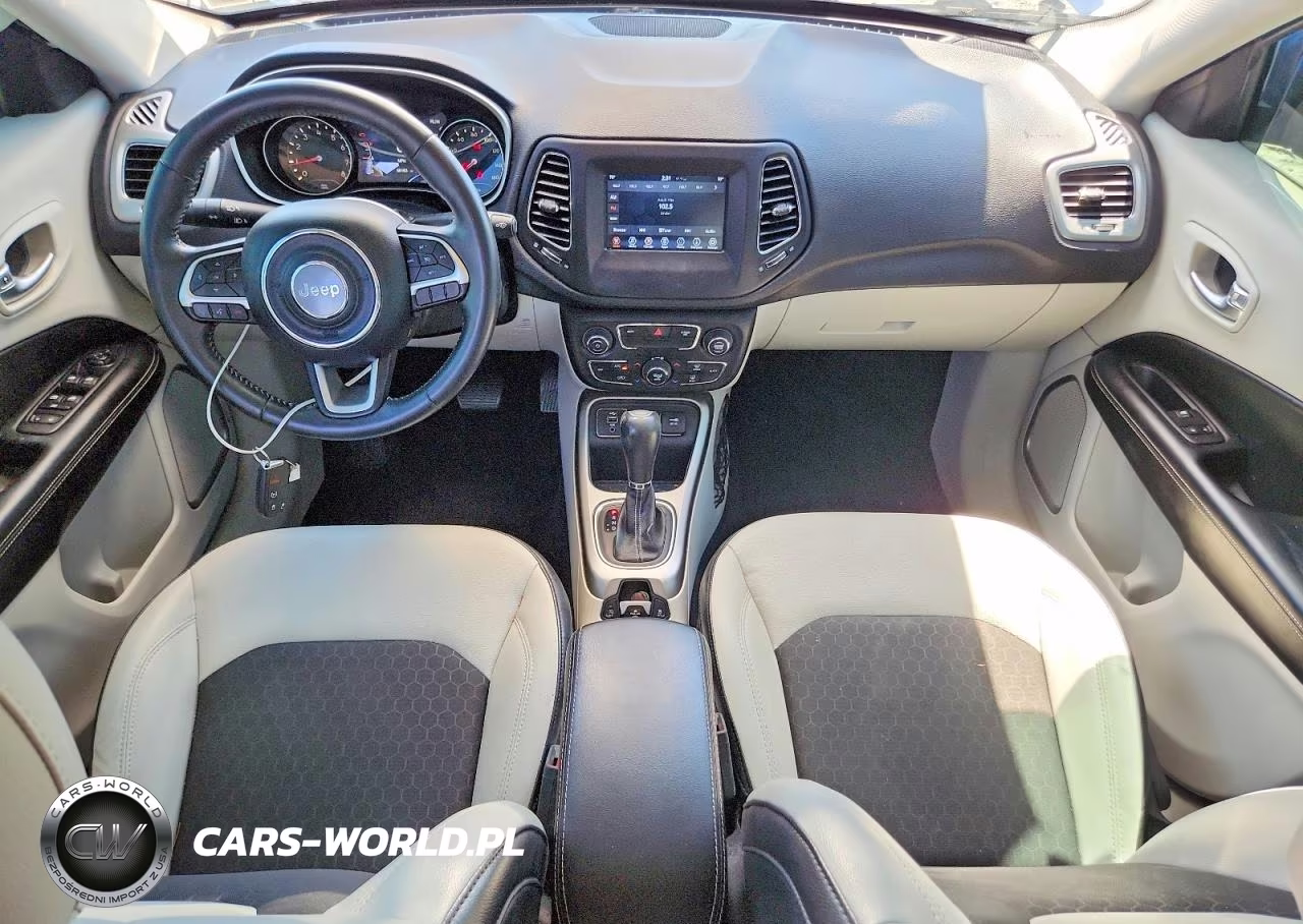 2019 Jeep Compass Latitude VIN:3C4NJCBB0KT614247 - 8