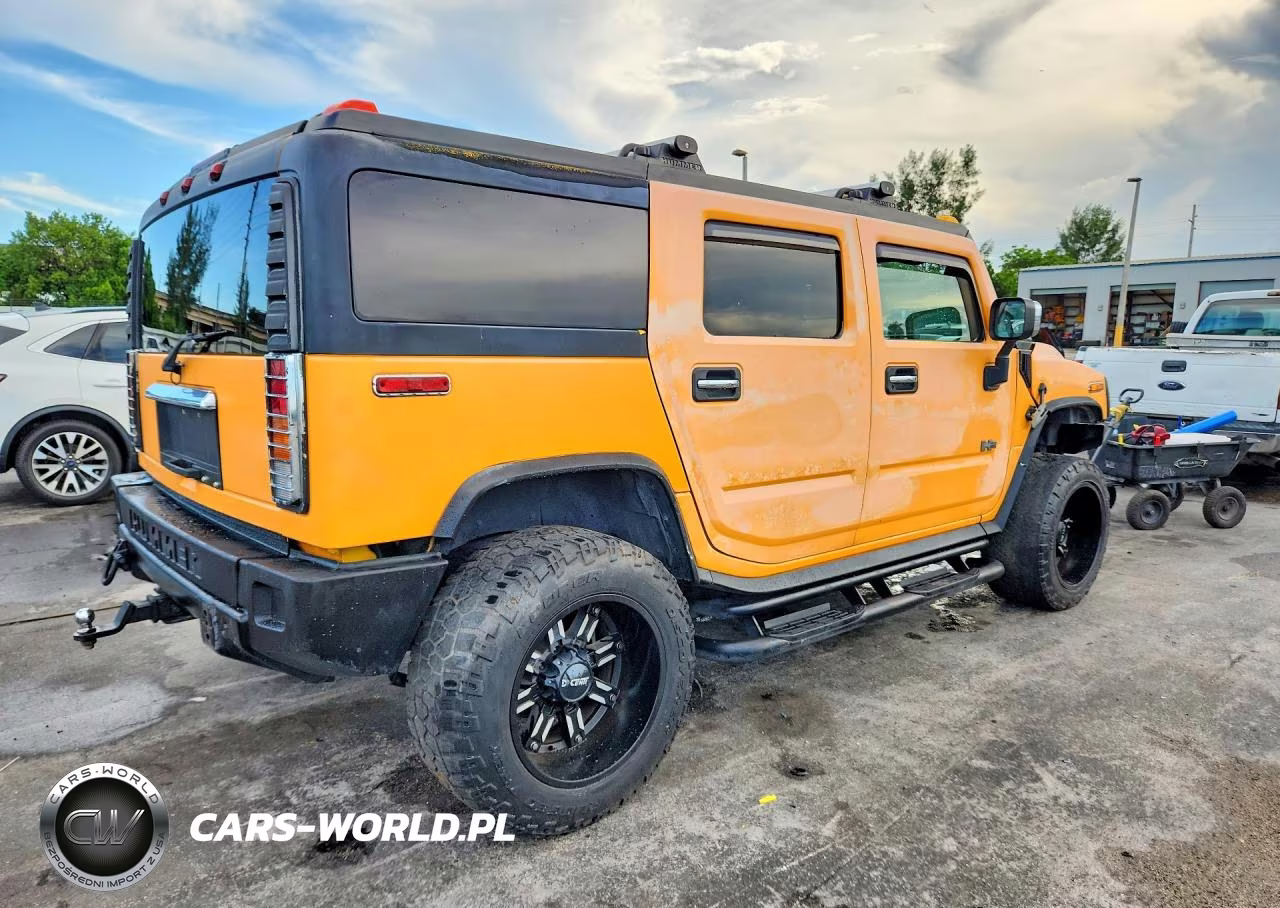 2003 Hummer H2 VIN:5GRGN23U03H136966 - 3