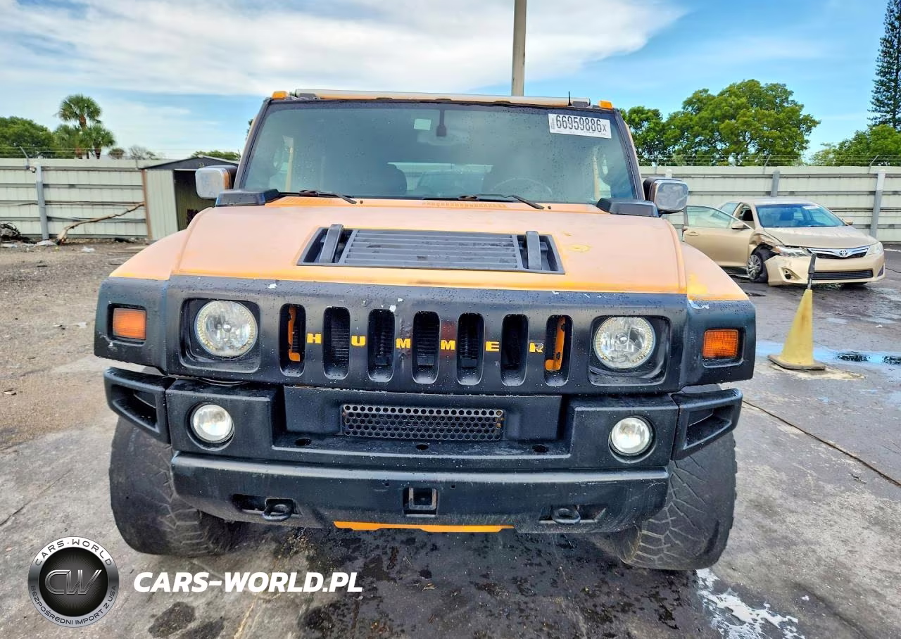 2003 Hummer H2 VIN:5GRGN23U03H136966 - 5