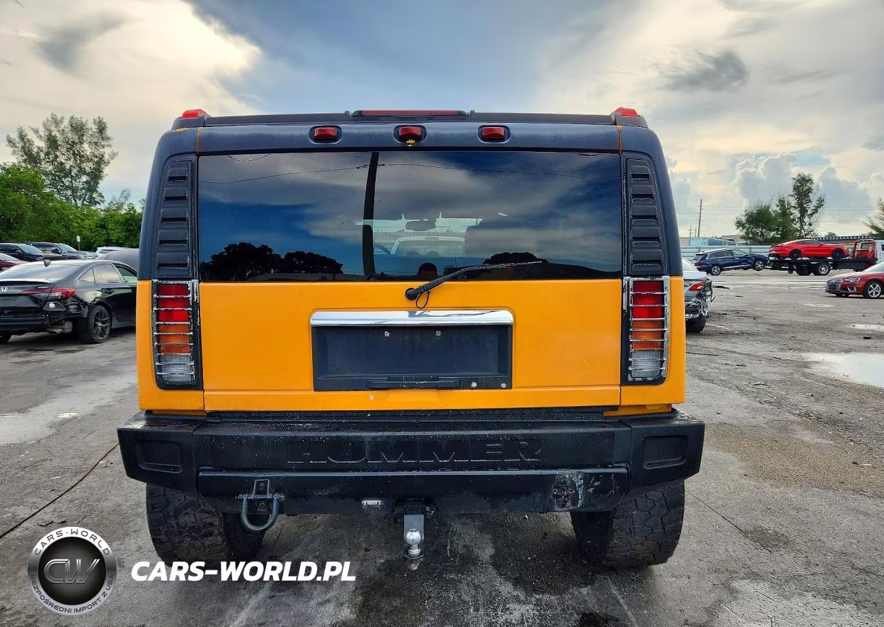 2003 Hummer H2 VIN:5GRGN23U03H136966 - 6