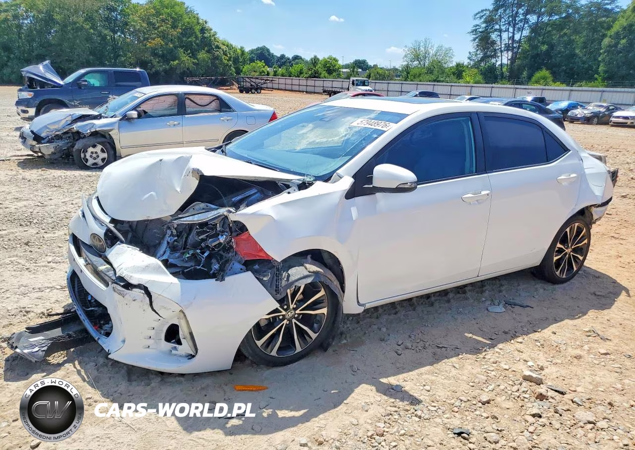 2017 Toyota Corolla Se VIN:5YFBURHE6HP597660 - 1