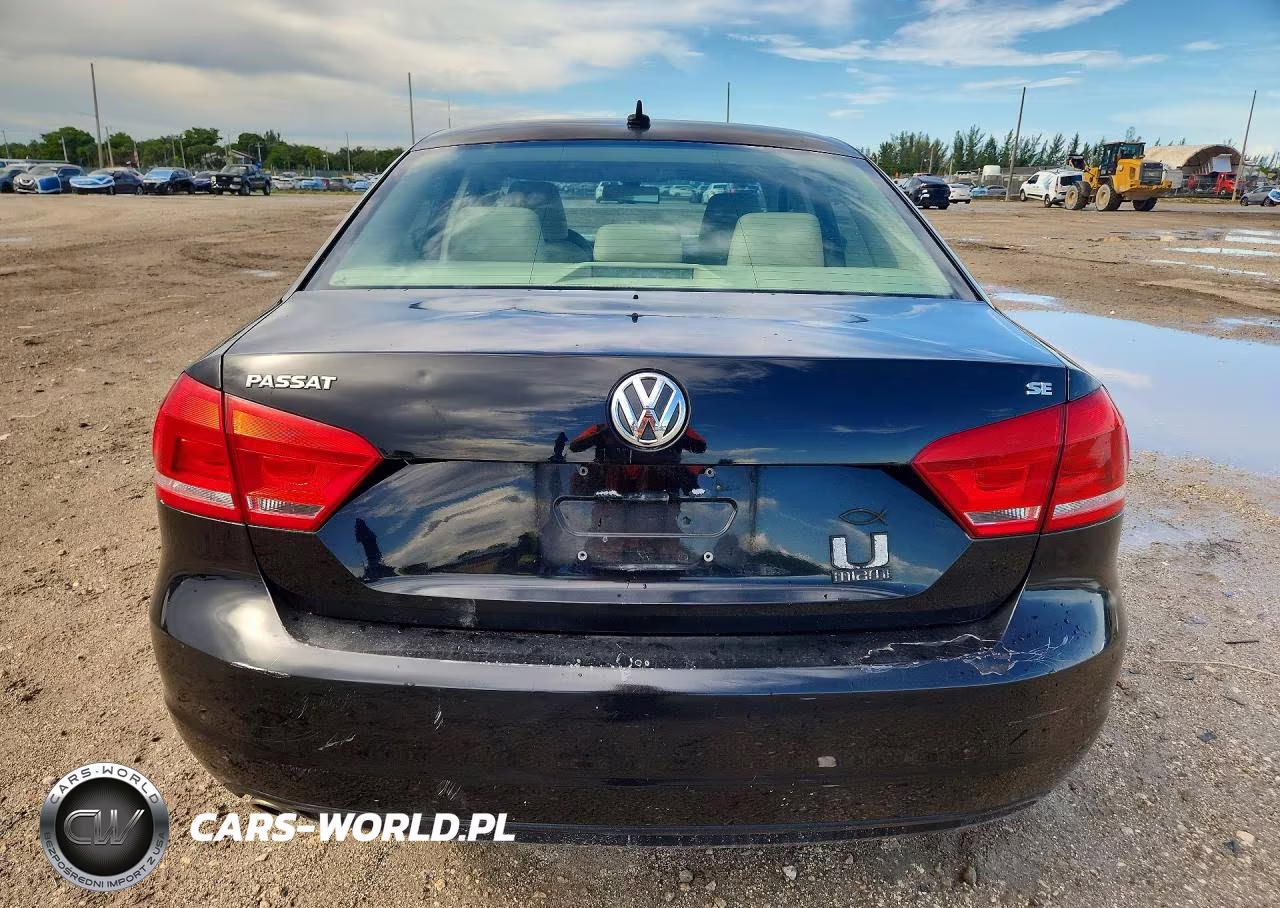 2013 Volkswagen Passat Se VIN:1VWBH7A33DC135736 - 6