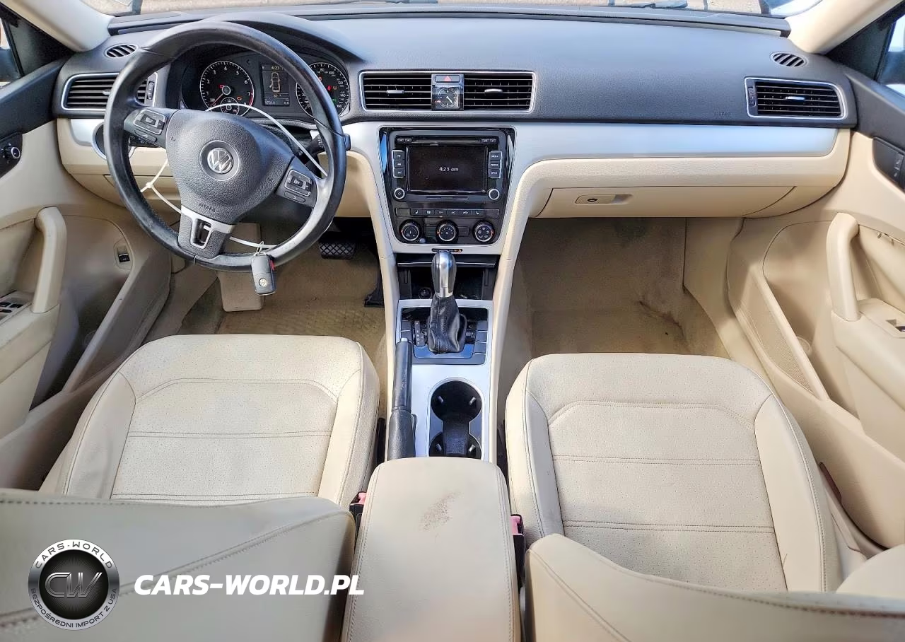 2013 Volkswagen Passat Se VIN:1VWBH7A33DC135736 - 8