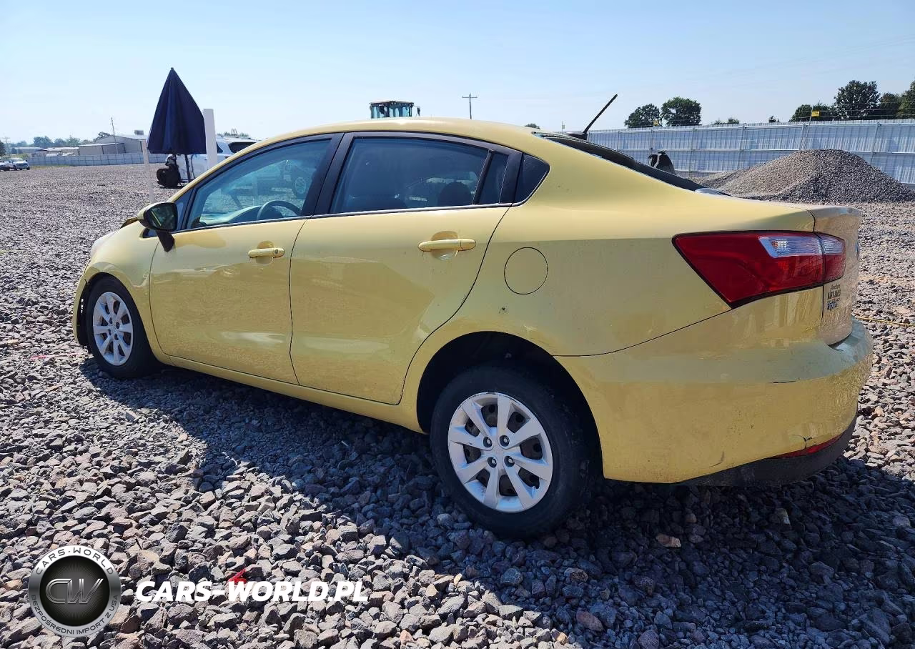 2016 Kia Rio Lx VIN:KNADM4A35G6540017 - 2