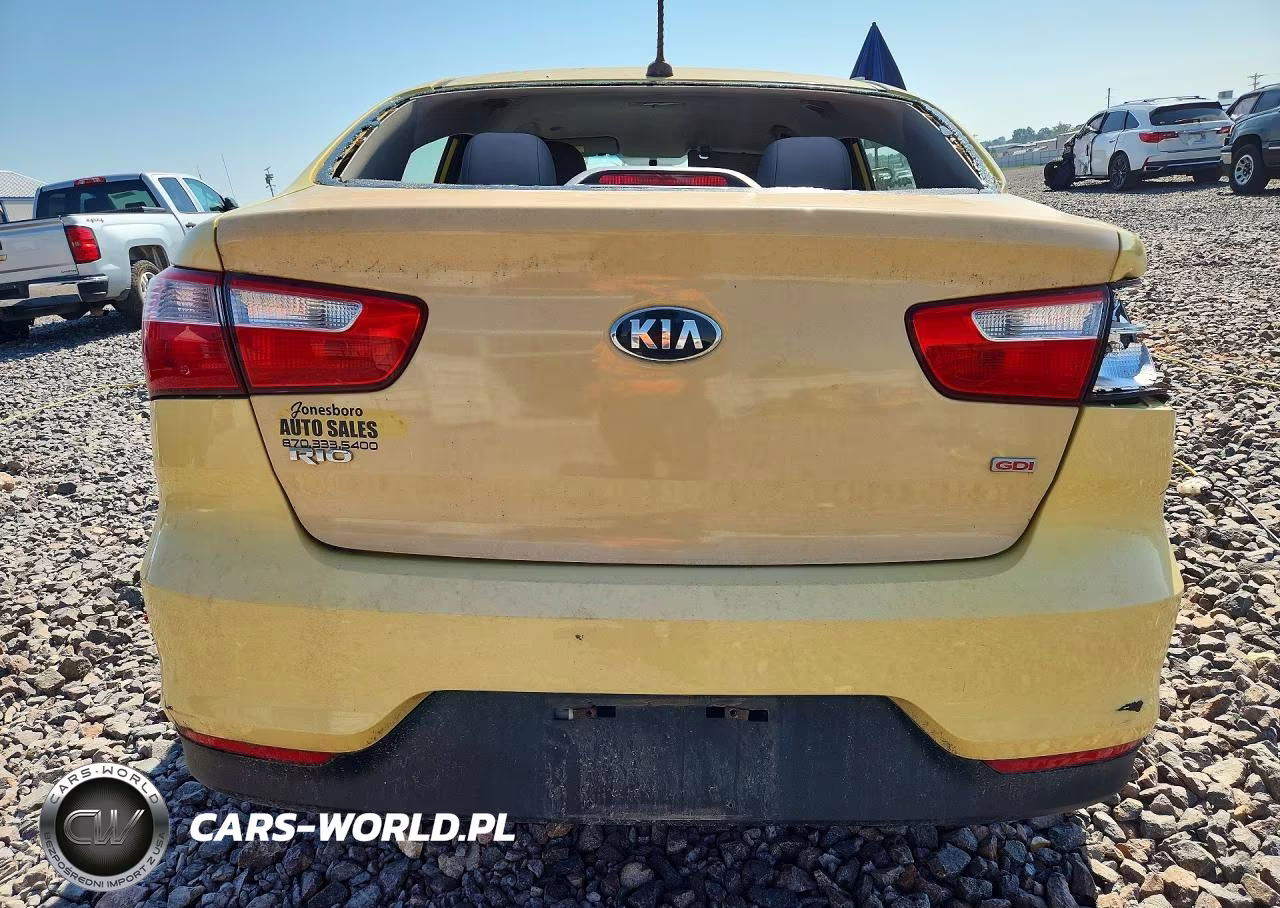 2016 Kia Rio Lx VIN:KNADM4A35G6540017 - 6