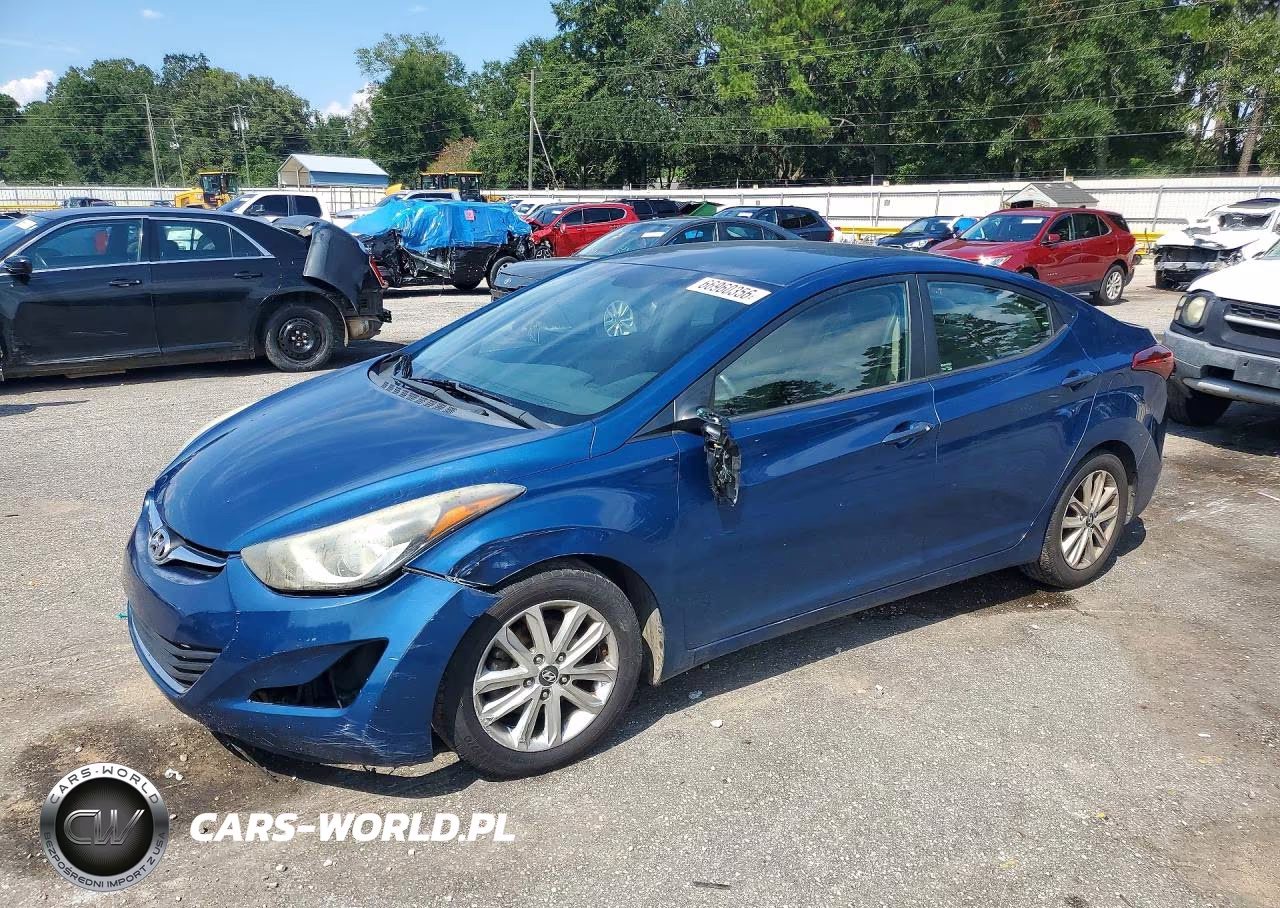 2014 Hyundai Elantra Se VIN:KMHDH4AE7EU203068 - 1