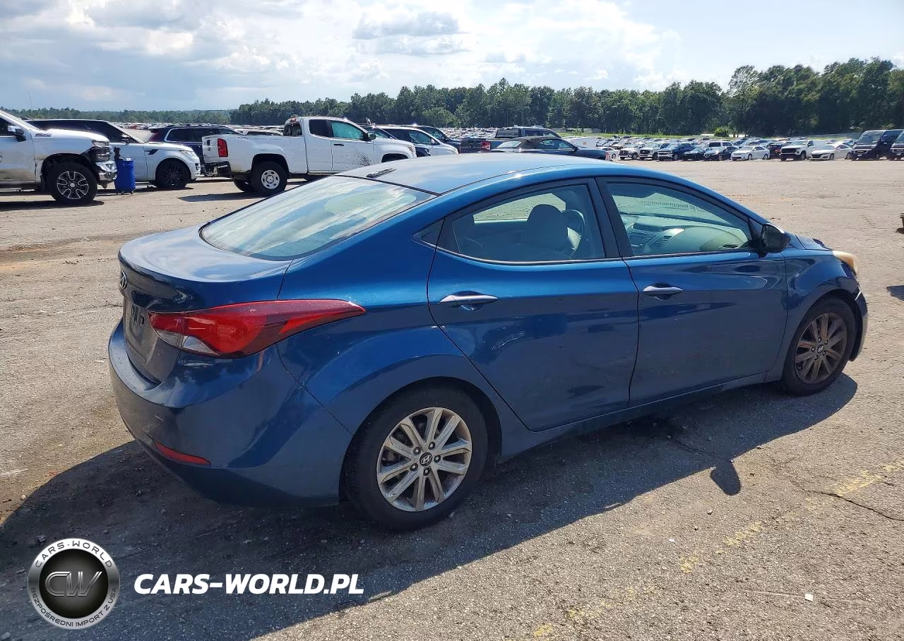 2014 Hyundai Elantra Se VIN:KMHDH4AE7EU203068 - 3