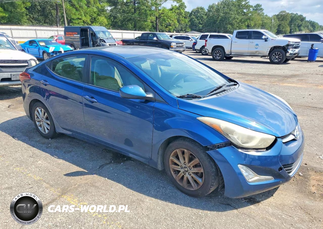 2014 Hyundai Elantra Se VIN:KMHDH4AE7EU203068 - 4