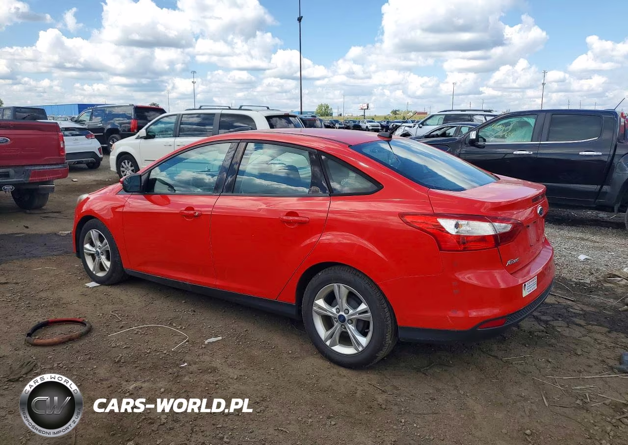 2013 Ford Focus Se VIN:1FADP3F22DL351297 - 2