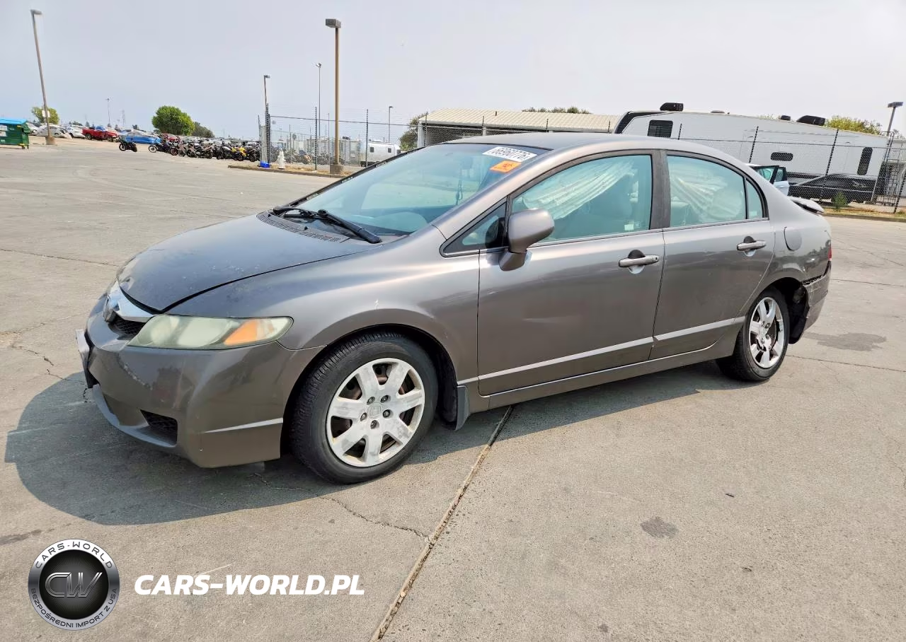 2009 Honda Civic Lx VIN:19XFA16519E018575 - 1