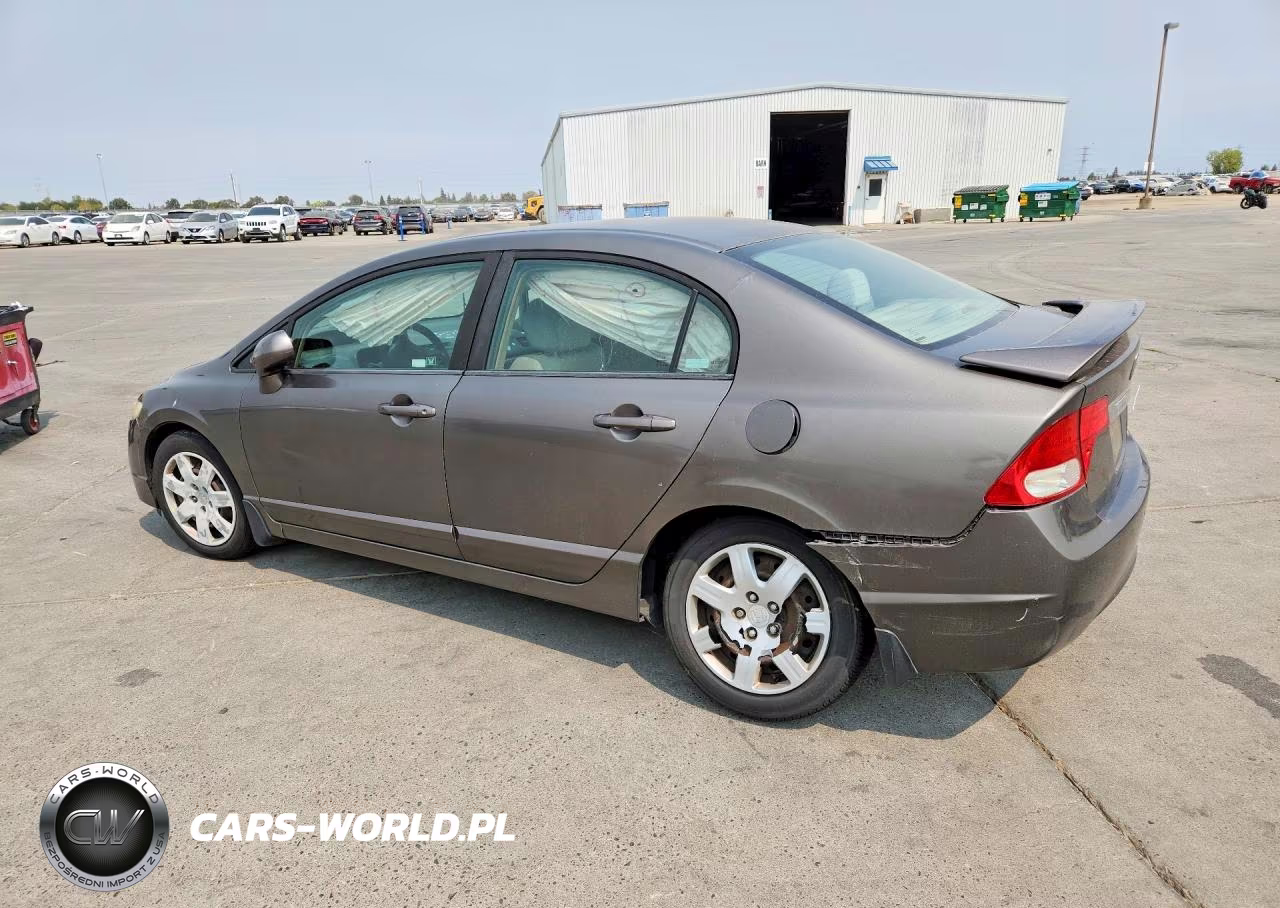 2009 Honda Civic Lx VIN:19XFA16519E018575 - 2