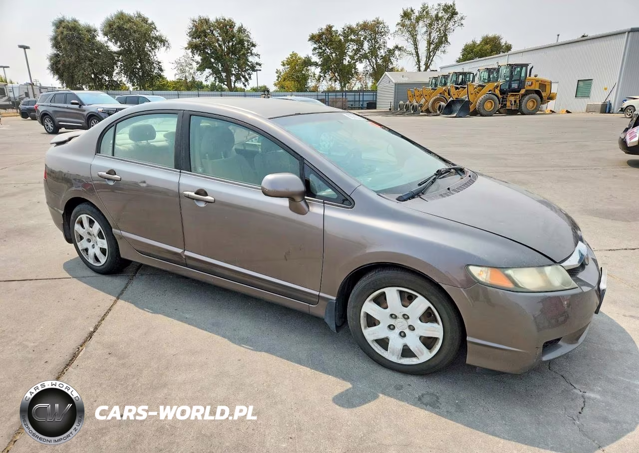 2009 Honda Civic Lx VIN:19XFA16519E018575 - 4