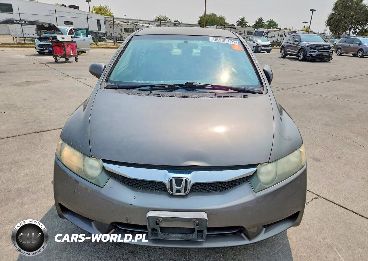 2009 Honda Civic Lx VIN:19XFA16519E018575 - 5