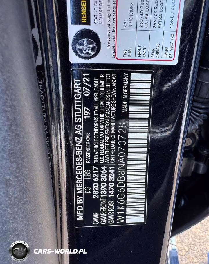 2022 Mercedes-Benz S 500 4Matic VIN:W1K6G6DB8NA070728 - 13