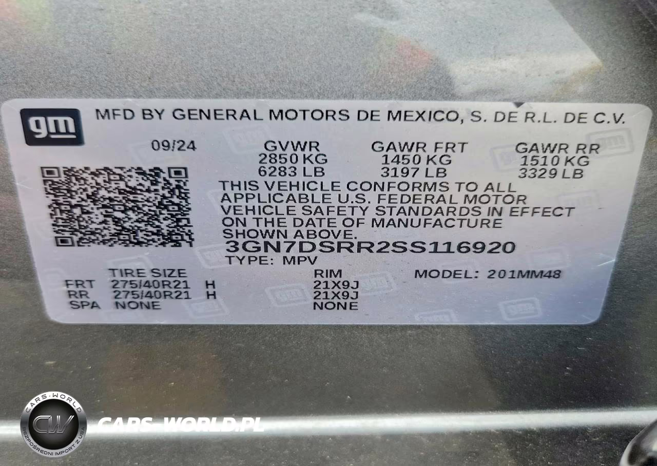 2025 Chevrolet Equinox Rs VIN:3GN7DSRR2SS116920 - 14