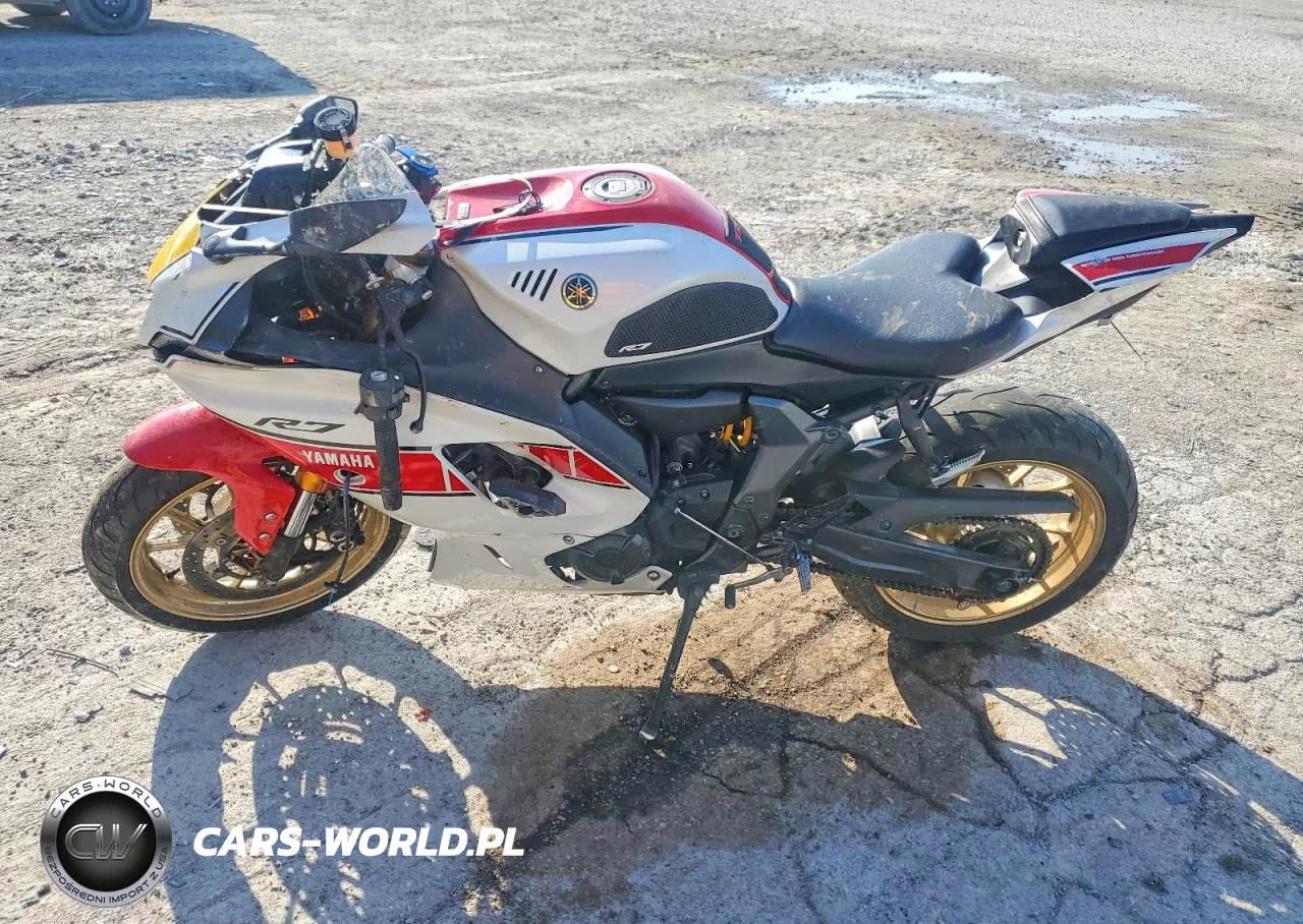 2022 Yamaha Yzfr7 VIN:JYARM38E9NA002761 - 3