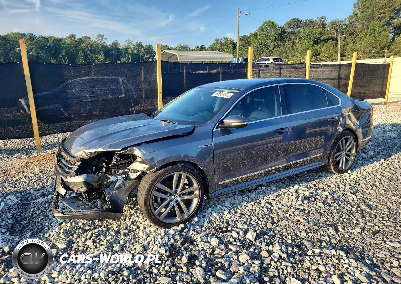 2017 Volkswagen Passat R-Line VIN:1VWDT7A34HC047680 - 1